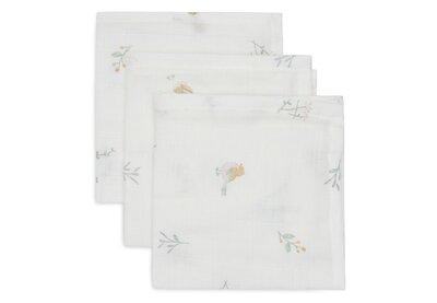 Hydrofiel Monddoekje 31x31cm (3pack) Lovely Birds