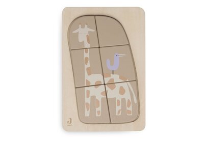 Houten Puzzel Giraffe