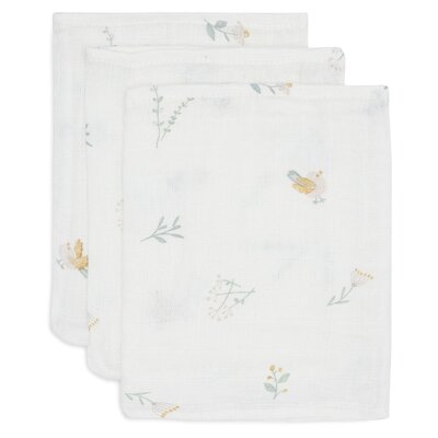 Hydrofiel Washandje 15x20cm (3pack) Lovely Birds