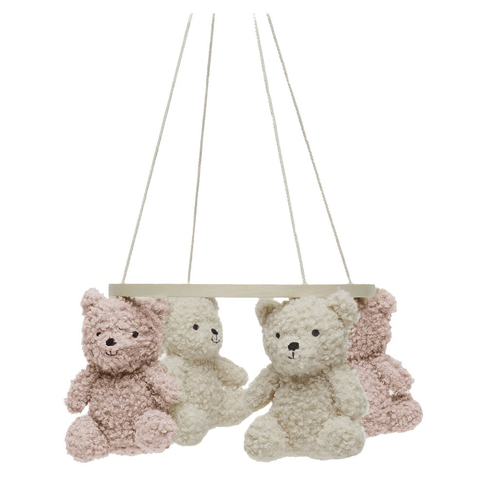 Baby mobiel Teddy Bear Wild Rose/Natur