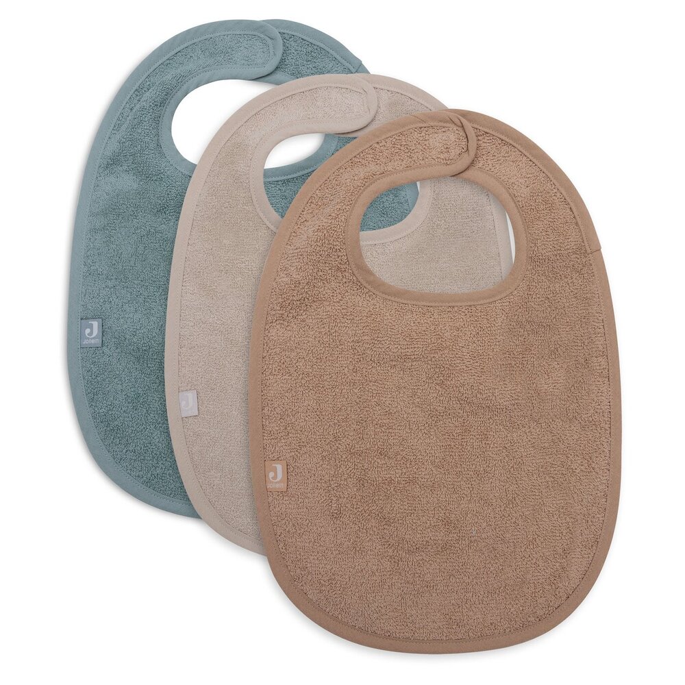 Slab Badstof (3pack) Sea Green/Nouga