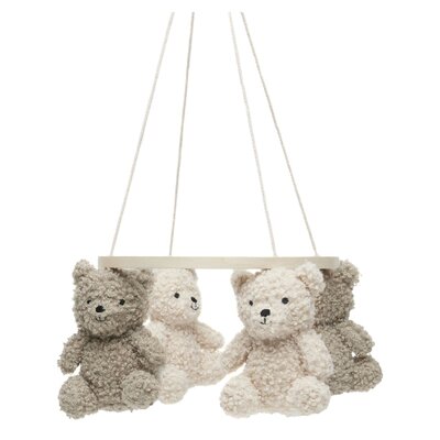 Baby mobiel Teddy Bear Olive Green/Nat