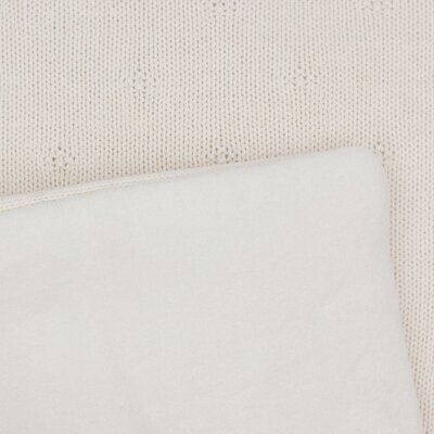 Boxkleed 75x95cm Cosy Knit Ivory