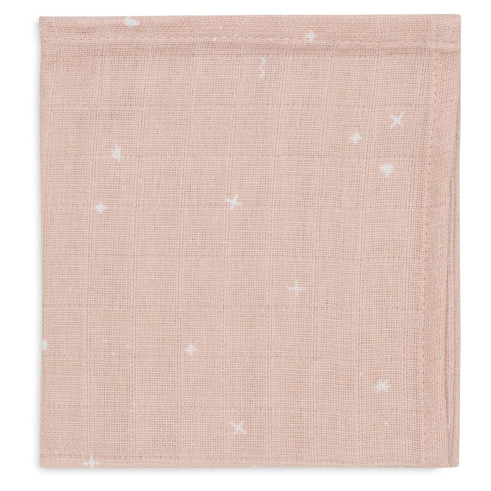 Hydrofiel Monddoekje 31x31cm Twinkling (3pack) Wild Rose