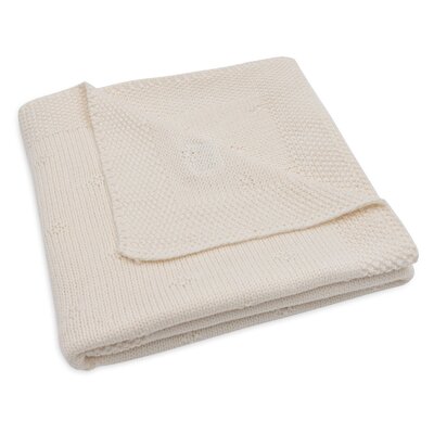 Deken Wieg 75x100cm Cosy Knit Ivory