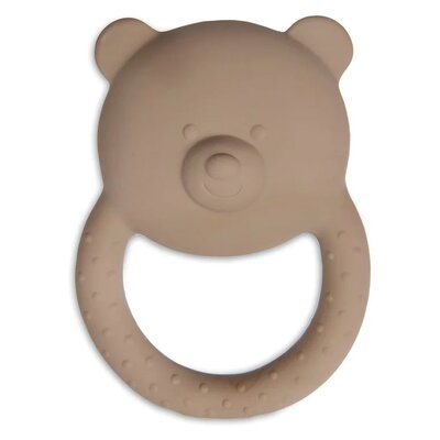 Bijtring rubber teddy bear biscuit Biscuit