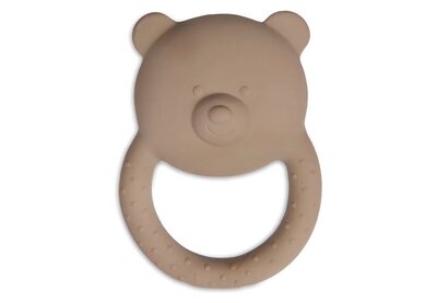 Bijtring rubber teddy bear biscuit Biscuit