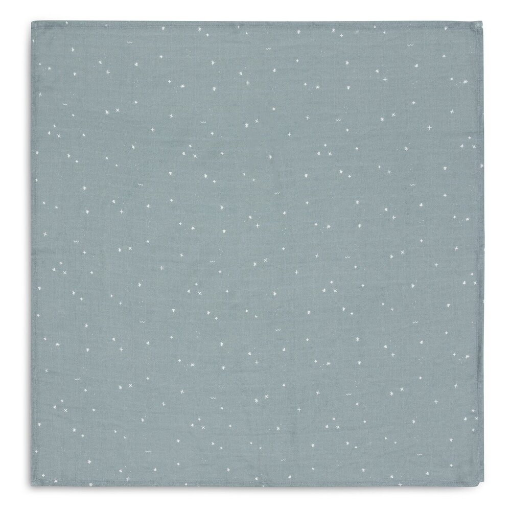 Hydrofiele Doek Small 70x70cm (3pack) Twinkling - Sea Green