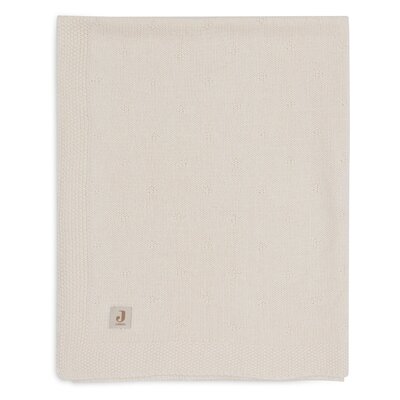 Deken Ledikant 100x150cm Cosy Knit Ivory