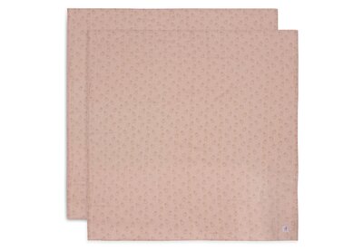 Hydrofiele Doek Large 115x115cm (2pack) Miffy Silhouettes - Wild Rose