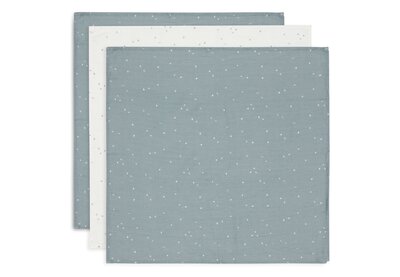 Hydrofiele Doek Small 70x70cm (3pack) Twinkling - Sea Green