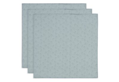 Hydrofiele Doek Small 70x70cm (3pack) Miffy Silhouettes - Sea Green