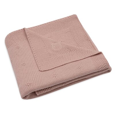 Deken Wieg 75x100cm Cosy Knit Wild Rose