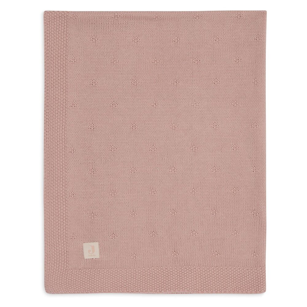 Deken Ledikant 100x150cm Cosy Knit Wild Rose