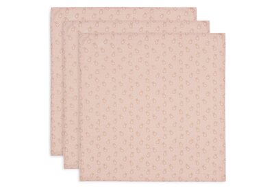 Hydrofiele Doek Small 70x70cm (3pack) Miffy Silhouettes - Wild Rose