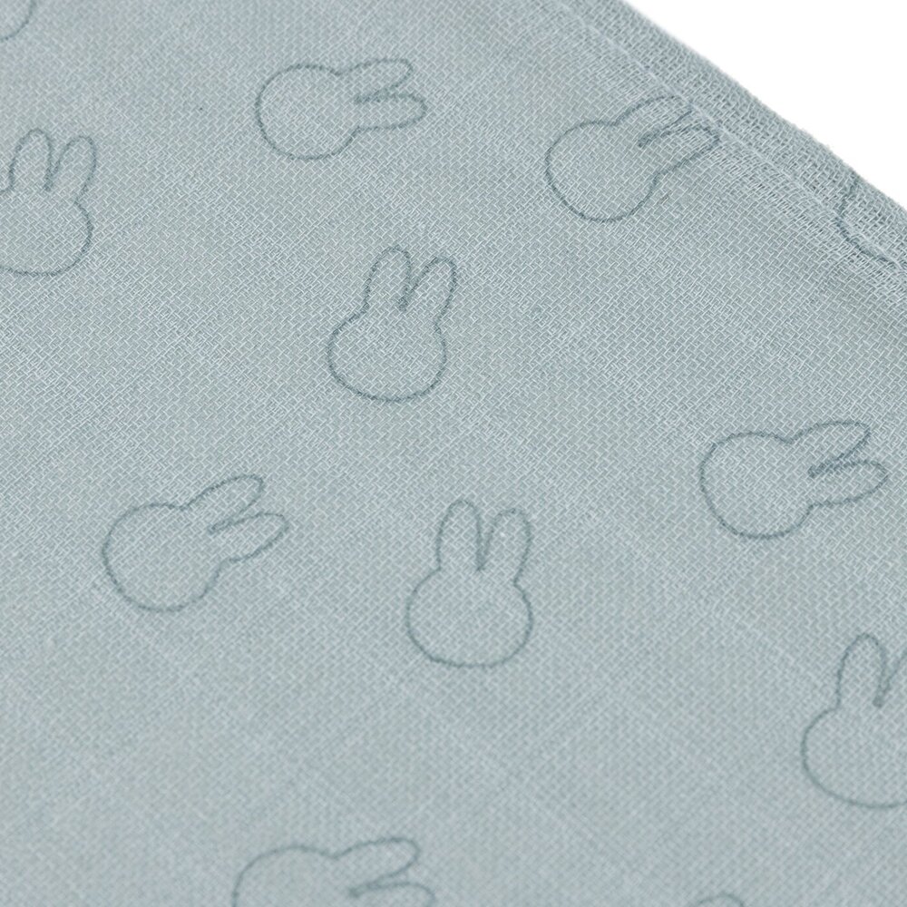 Hydrofiele Doek Small 70x70cm (3pack) Miffy Silhouettes - Sea Green