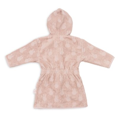 Badjas Badstof Miffy Jacquard Wild rose