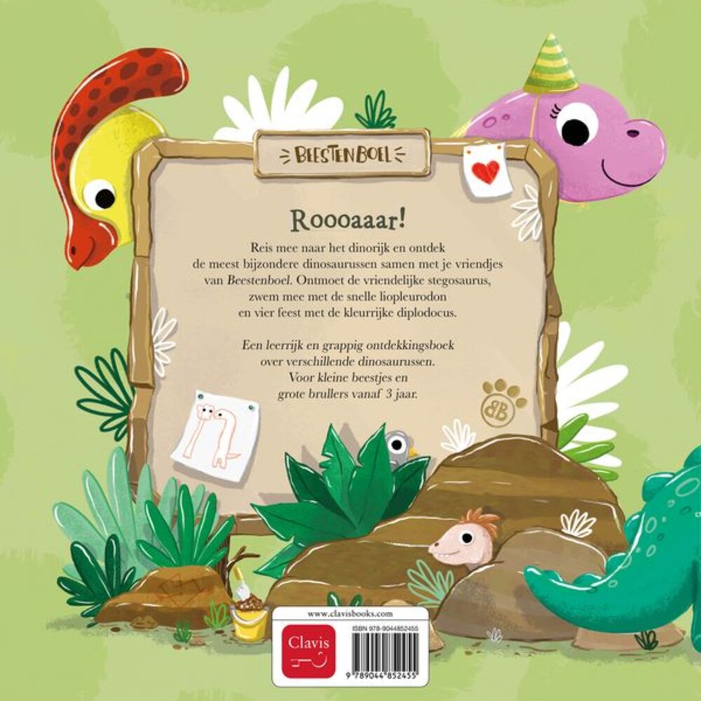 Peuterboek - Dinosaurus!