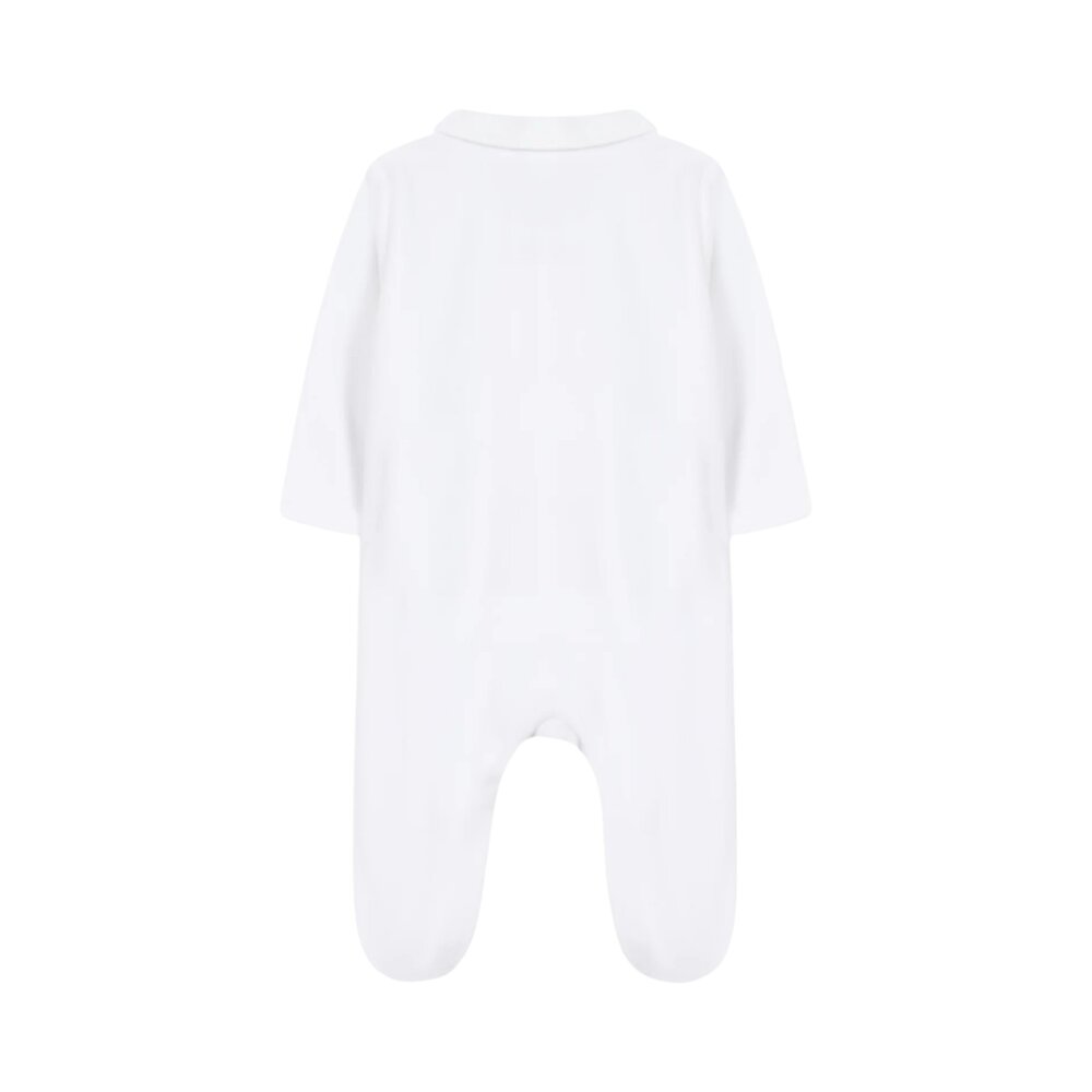 Pyjama velours zeedieren Blanc