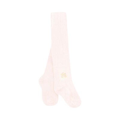 Collants glinsterd TC logo Rose pale