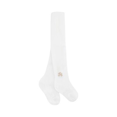 Collants glinsterd TC logo Nacre