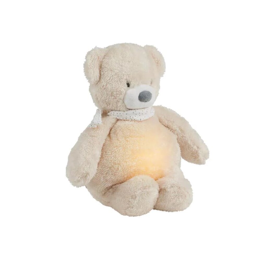 Sleepy beer knuffel nachtlamp Beige