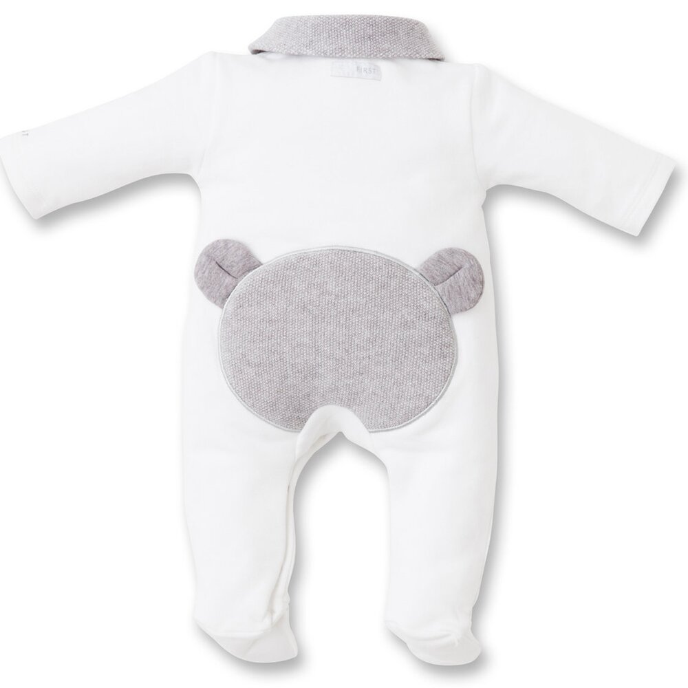 Babypakje first teddy Essentials grey