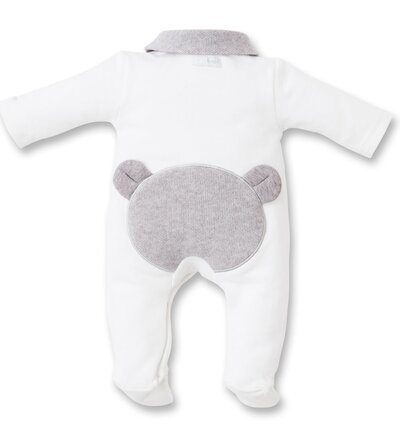 Babypakje first teddy Essentials grey