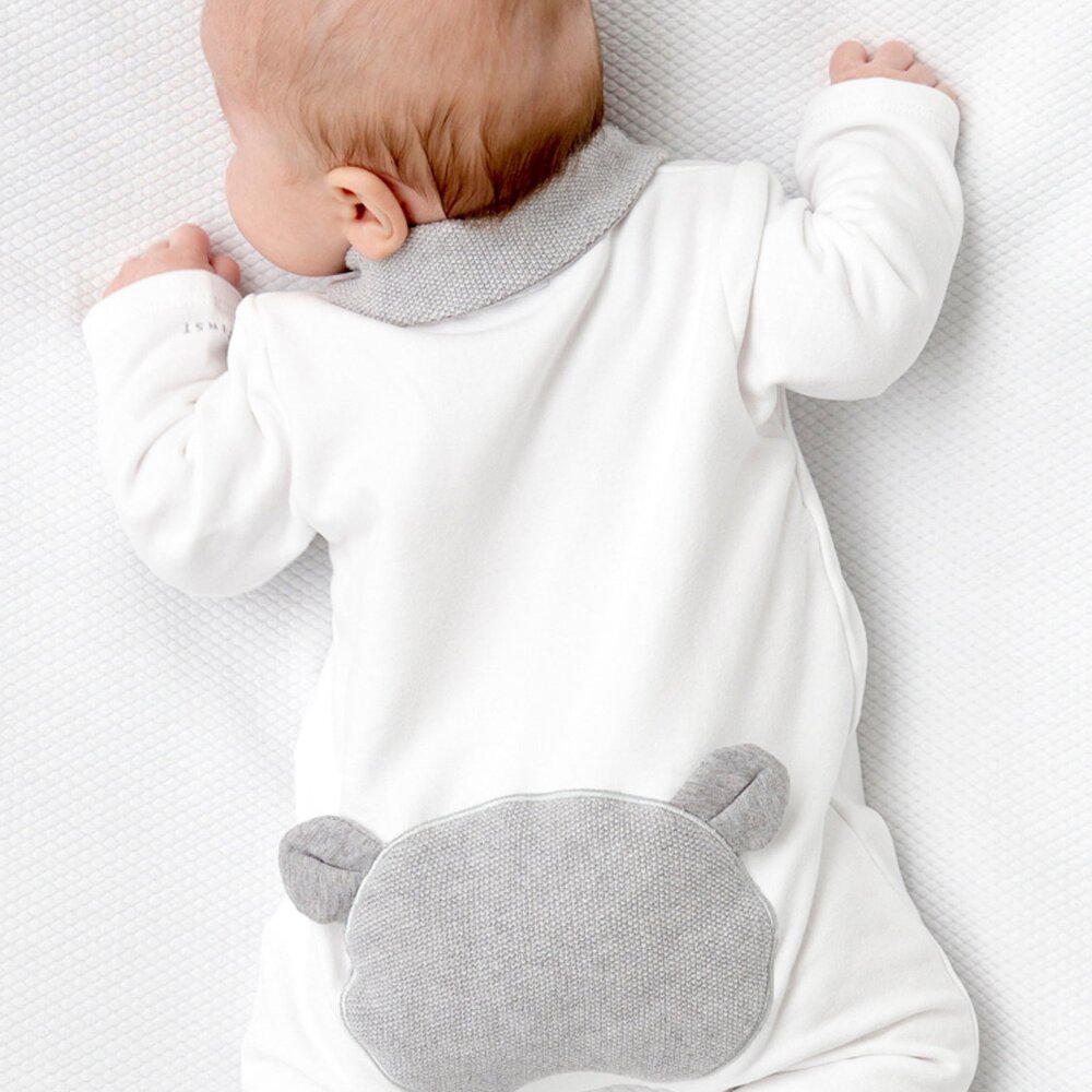 Babypakje first teddy Essentials grey