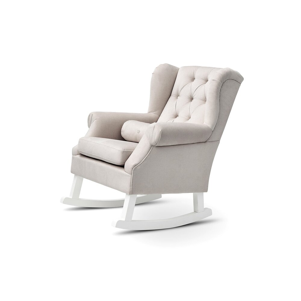 Schommelstoel Rocking chair Nino Beige