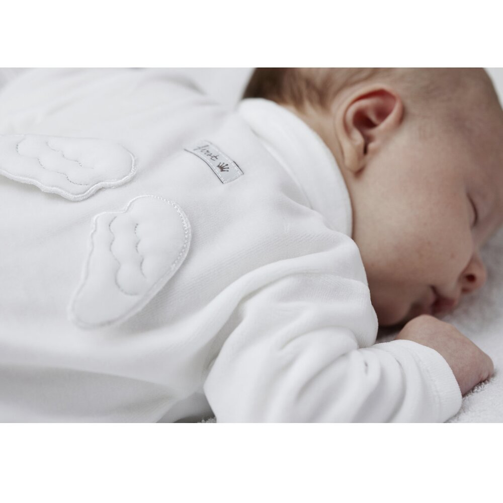 Babypakje Angel velours Essentials white