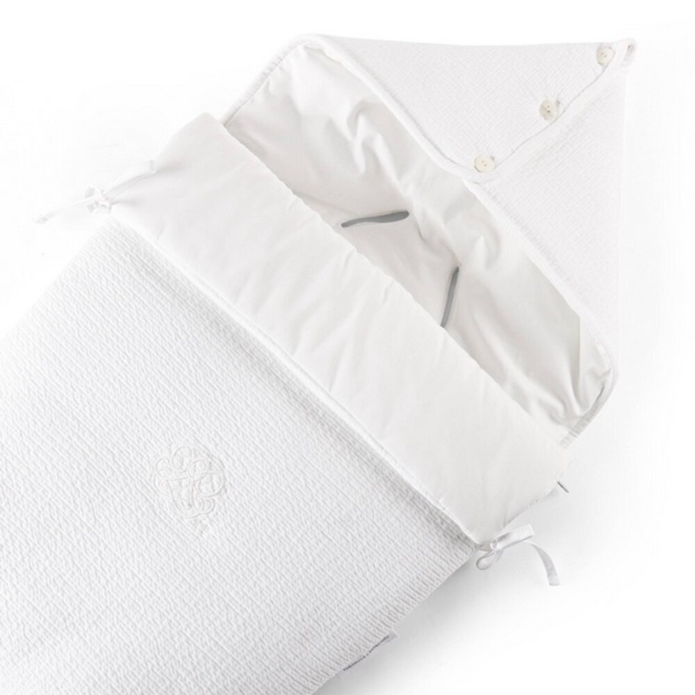 Voetenzak 3-punts fixatie Cotton white