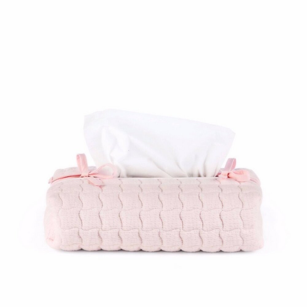 Hoes voor kleenex-doos - Gewatteerd - Cotton Pink Cotton pink