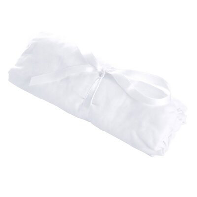 Hoeslaken wieg Cotton white