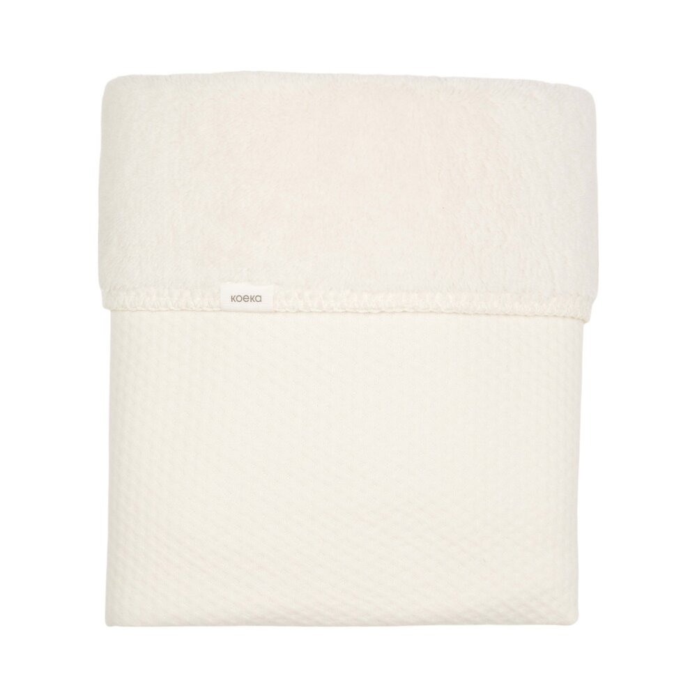 Wiegdeken teddy Elim Warm white