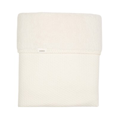 Wiegdeken teddy Elim Warm white