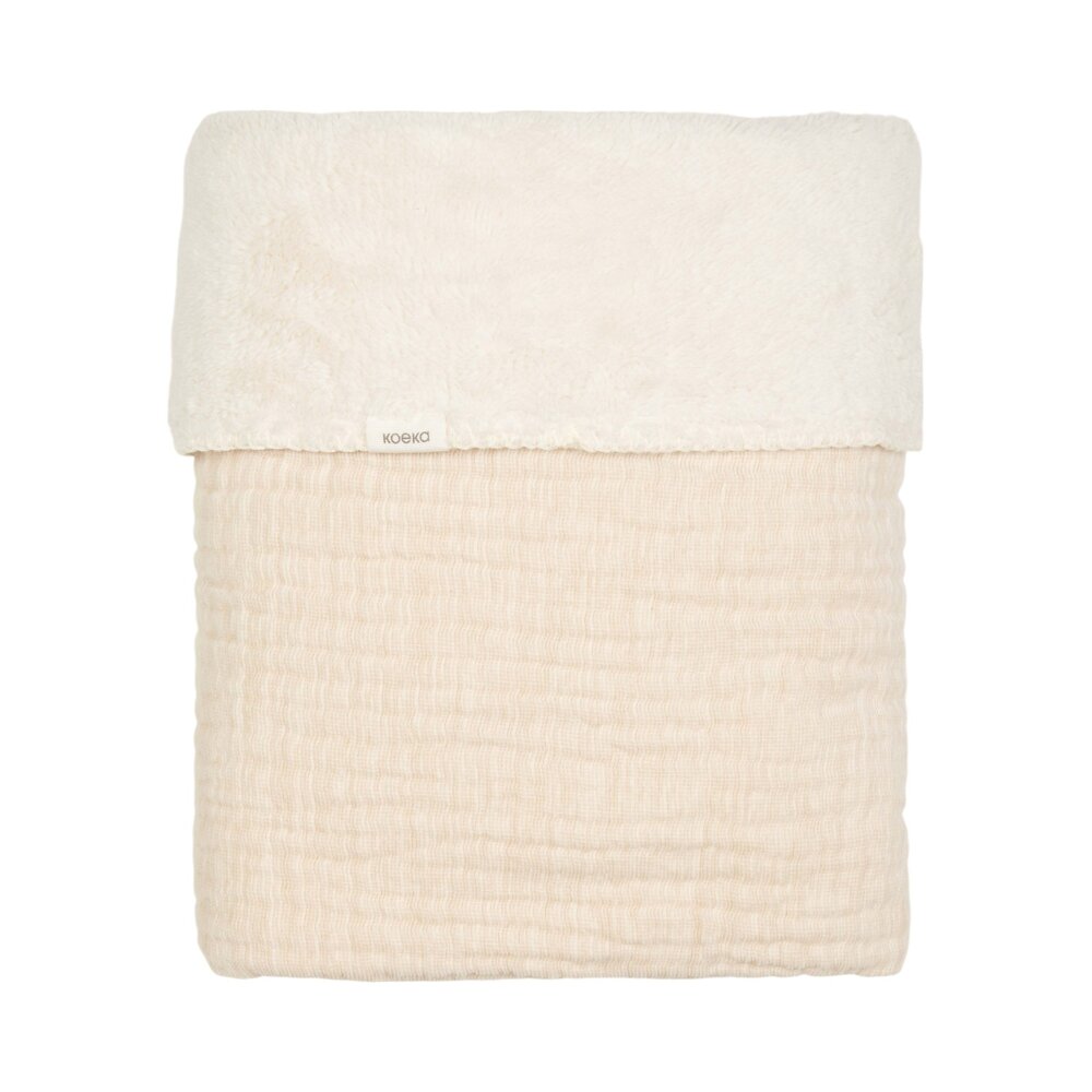 Wiegdeken teddy Rivoli Warm white