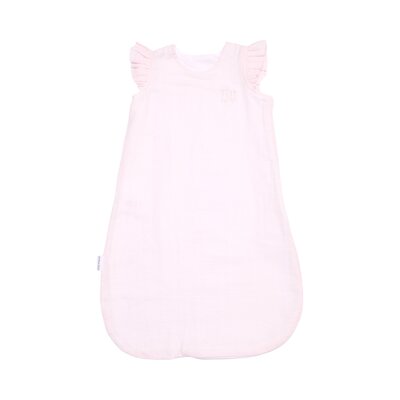 Slaapzak tetra schouder ruffle 65cm Light Pink