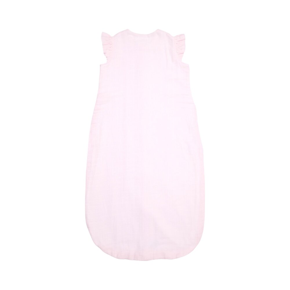 Slaapzak tetra schouder ruffle 90cm Light Pink