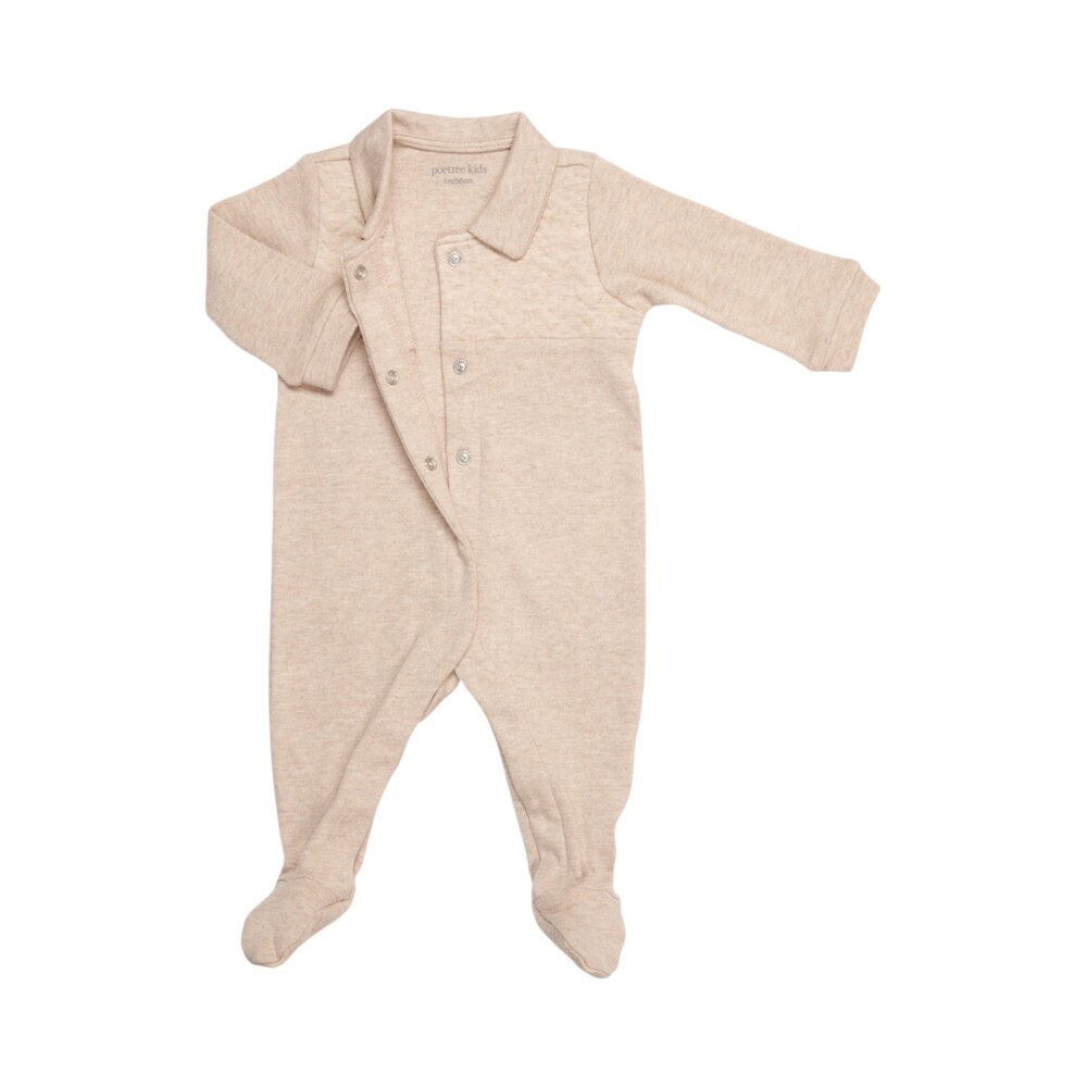 Babypakje Chevron Light camel