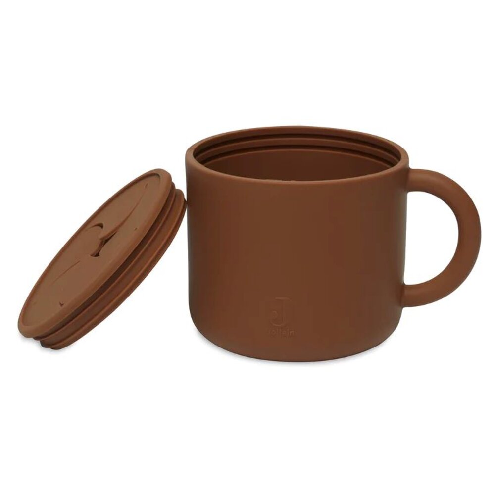 Siliconen snack cup Caramel