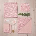 Geschenkset met print Lepoard Pink