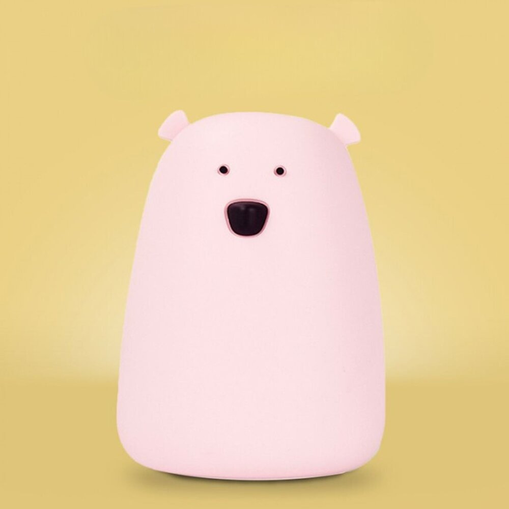 Led lamp Bear large - 111 x 111 x 160 mm Pink