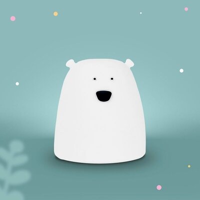 Led lamp Bear small - 88 x 88 x 103 mm White