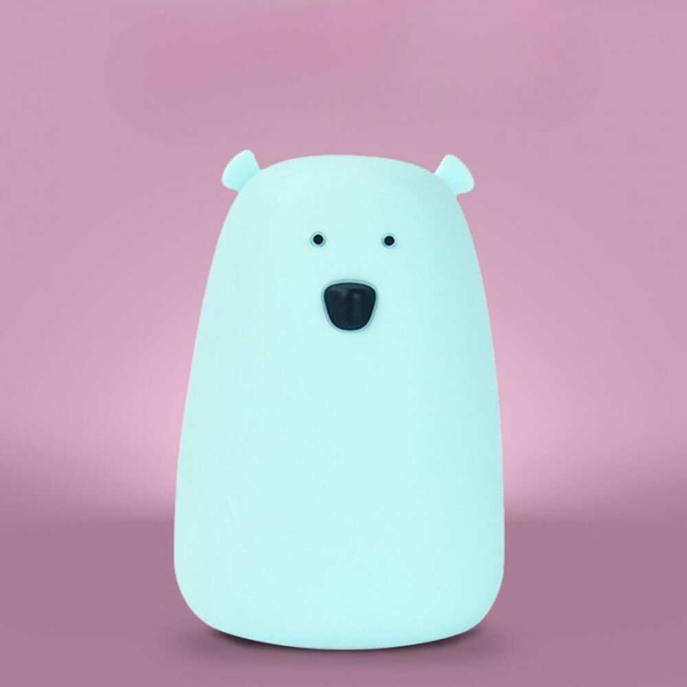 Led lamp Bear large - 111 x 111 x 160 mm Blue