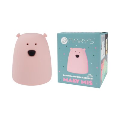 Led lamp Bear large - 111 x 111 x 160 mm Pink