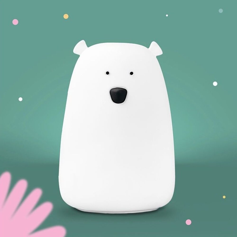 Led lamp Bear large - 111 x 111 x 160 mm White