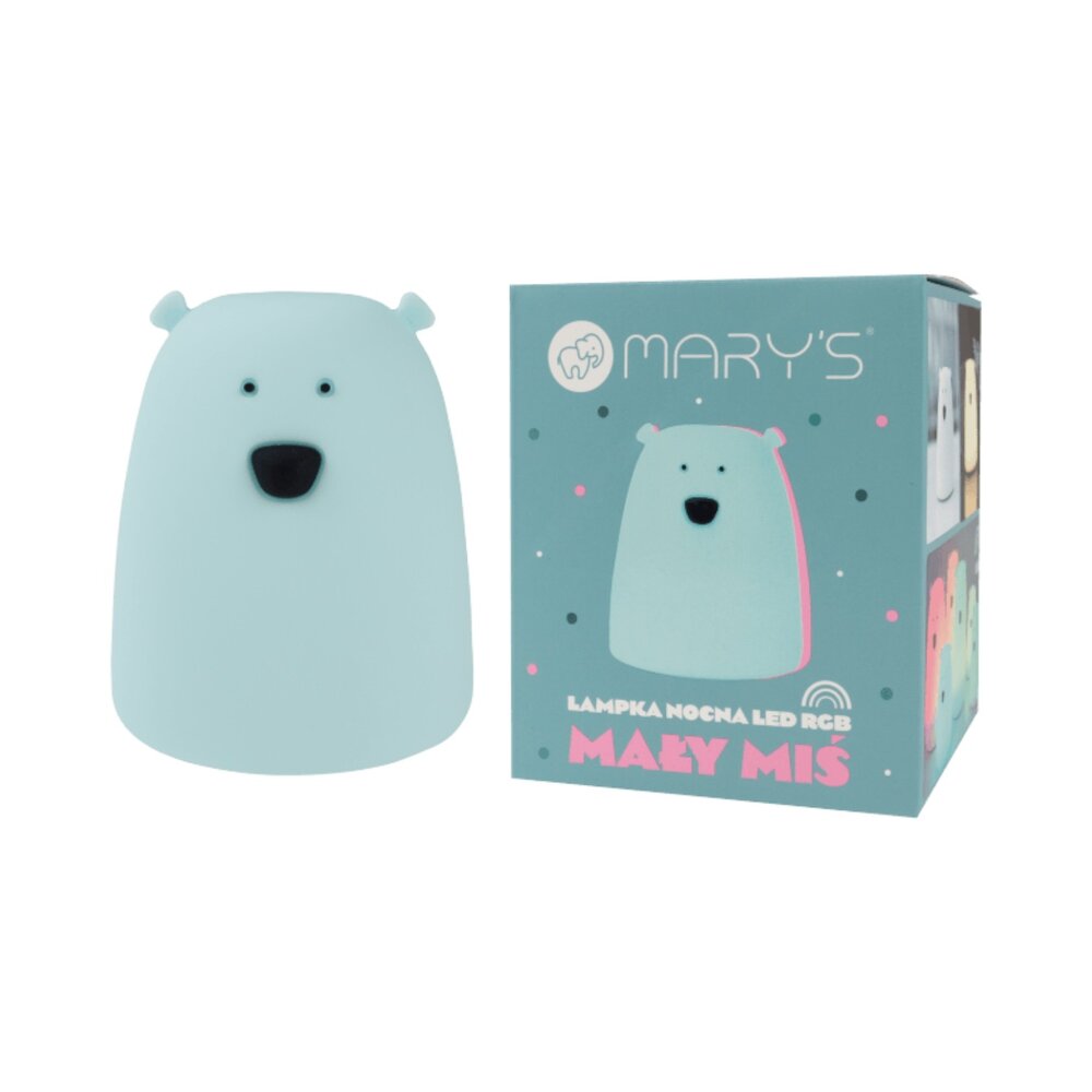 Led lamp Bear large - 111 x 111 x 160 mm Blue