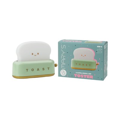 Led lamp Toaster Green