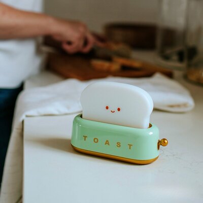 Led lamp Toaster Green